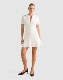 Forever New - Rosa Stitched Interest Knitted Mini Dress