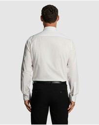 yd. - Tuxedo Slim Fit Stretch Dress Shirt