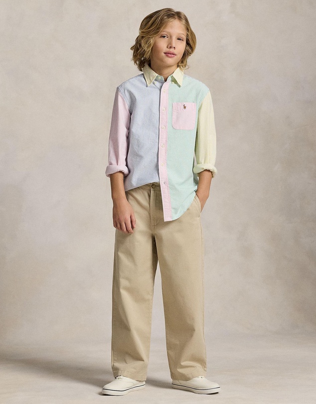 Polo Ralph Lauren - Cotton Oxford Fun Shirt - Kids