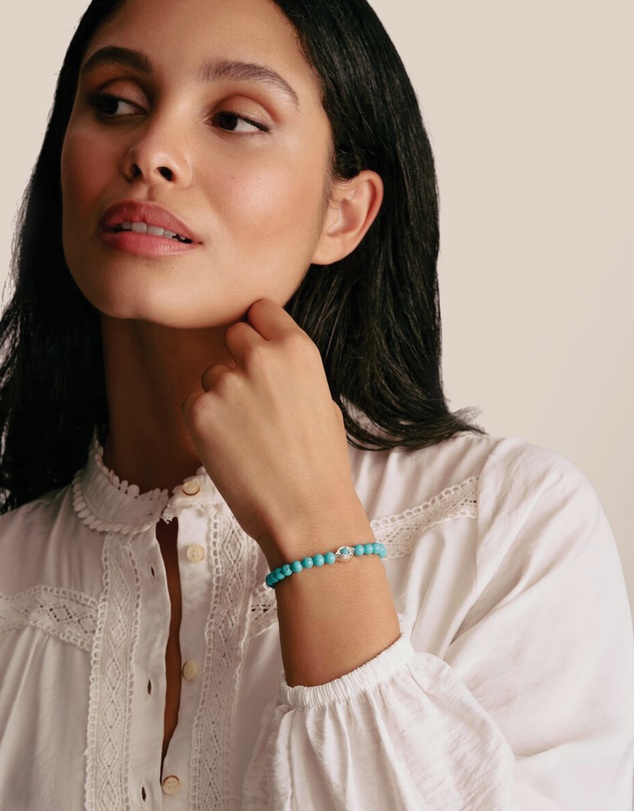 THOMAS SABO - THOMAS SABO Turquoise Eye Bead Bracelet