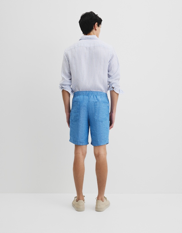Country Road - Organically Grown Linen Drawcord Short