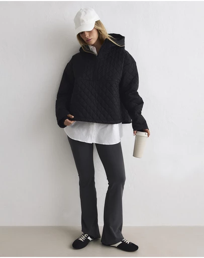 Aim'n - Cropped Quilted Anorak