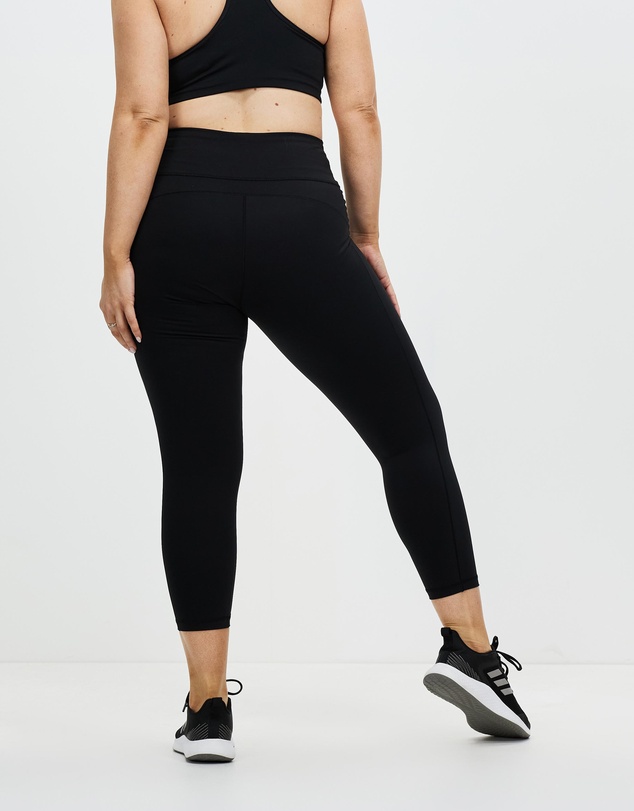 adidas Performance - Plus Size Believe This Solid 7/8 Tights