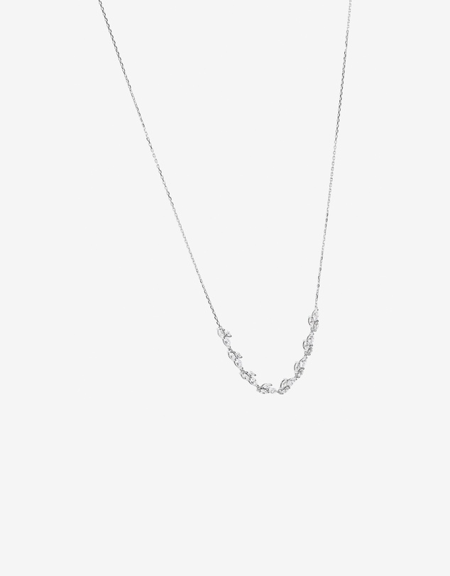 Michael Hill - Cubic Zirconia Vine Necklace in Sterling Silver