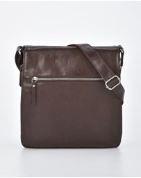 Cobb & Co - Notting Leather RFID Expandable Satchel