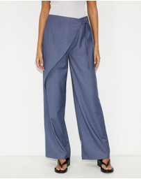 Dazie - Luster Wrap Trousers