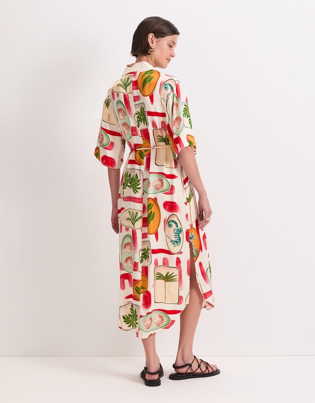 Sportscraft - Bliss Midi Shirt Dress
