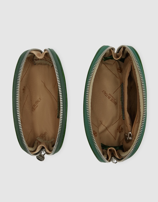 Republic of Florence - Duo Green Leather Pouch Set