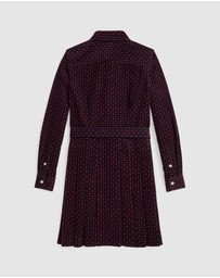Polo Ralph Lauren - Belted Corduroy Shirtdress - ICONIC EXCLUSIVE - Teens