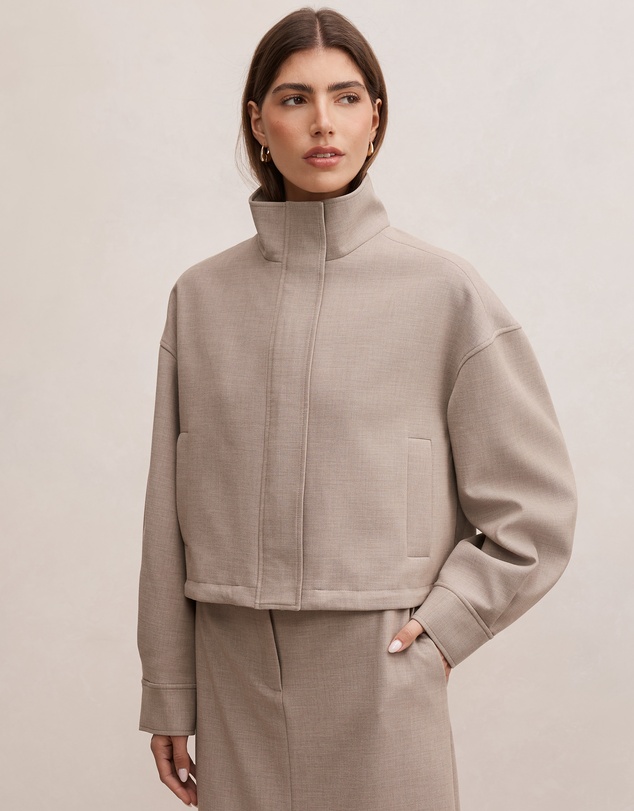 Forever New - Maya Funnel Neck Jacket
