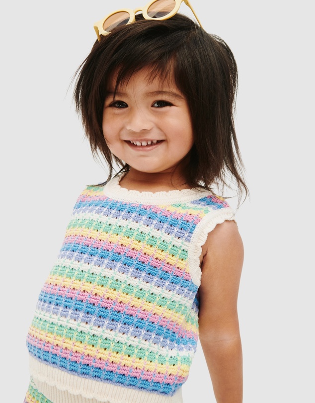 GAP - Summer Crochet Sweater - Babies-Kids