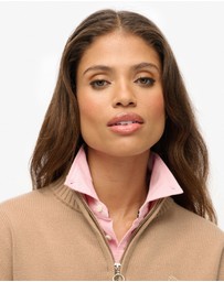 Superdry - Cotton Half Zip Knit