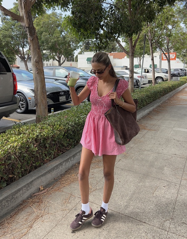 Beginning Boutique - Raldo Red Gingham Playsuit