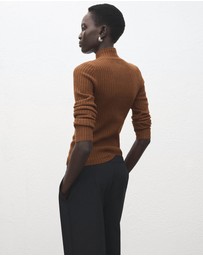 M.N.G - Knitted Sweater With Perkins Neck