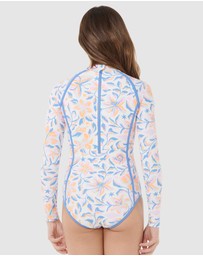 Rip Curl - Sunset Skies LS Surf Suit - Teens