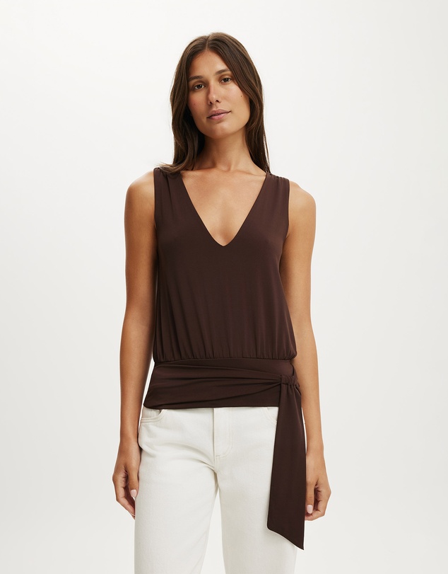 Cotton On - River Knot V Tank