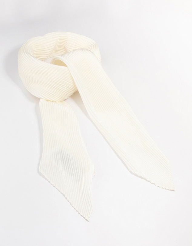 Lovisa - Pleated Satin Fabric Scarf
