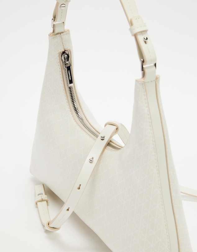 Calvin Klein - Emblem Allover Print Shoulder Bag