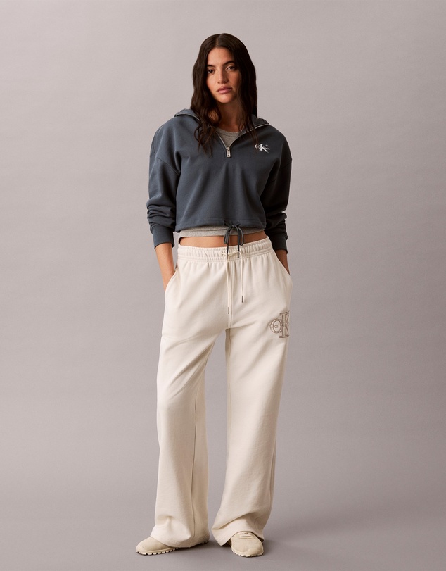 Calvin Klein Jeans - Monologo Terry Cropped Hoodie