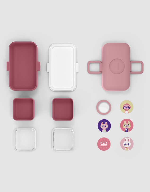 Monbento - Monbento Mb Tresor Kids Bento Box - Pink Blush