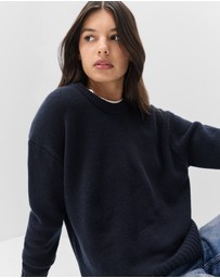 UNISON - Merino Wool Crew Neck Knit