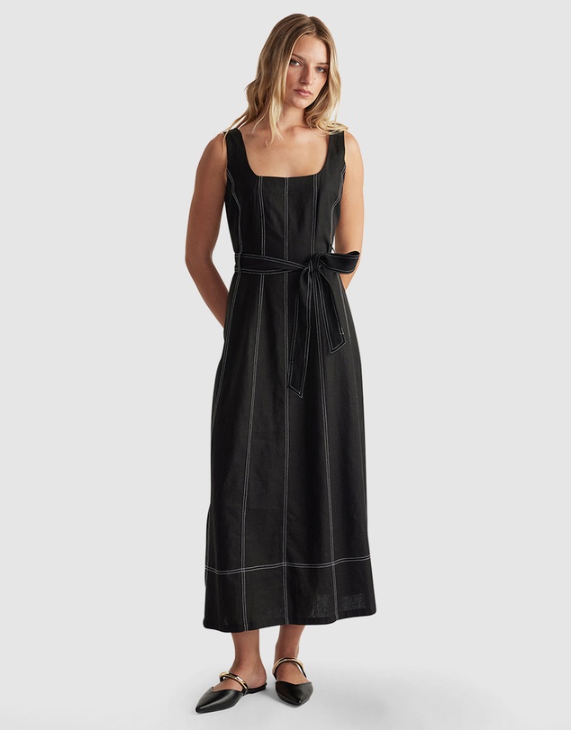 Decjuba - Rose Panelled Maxi Dress