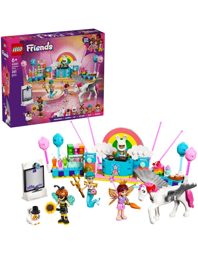 LEGO - 42661 Costume Party with Unicorn & Fairy