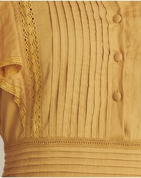 Zerafima - Prairie Lace Mini Dress
