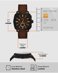 Fossil - Machine Brown Chronograph Watch