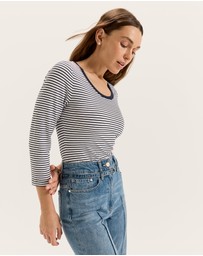 Review - Maisey Stripe Top