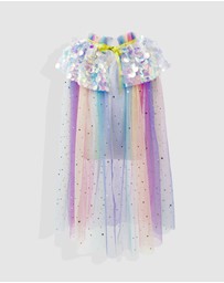 Pink Poppy - Dazzling Rainbow Cape