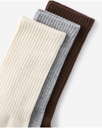Cotton On - 3 Pack Essential Crew Socks