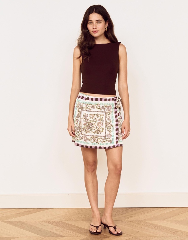 MINKPINK - Reese Wrap Mini Skirt