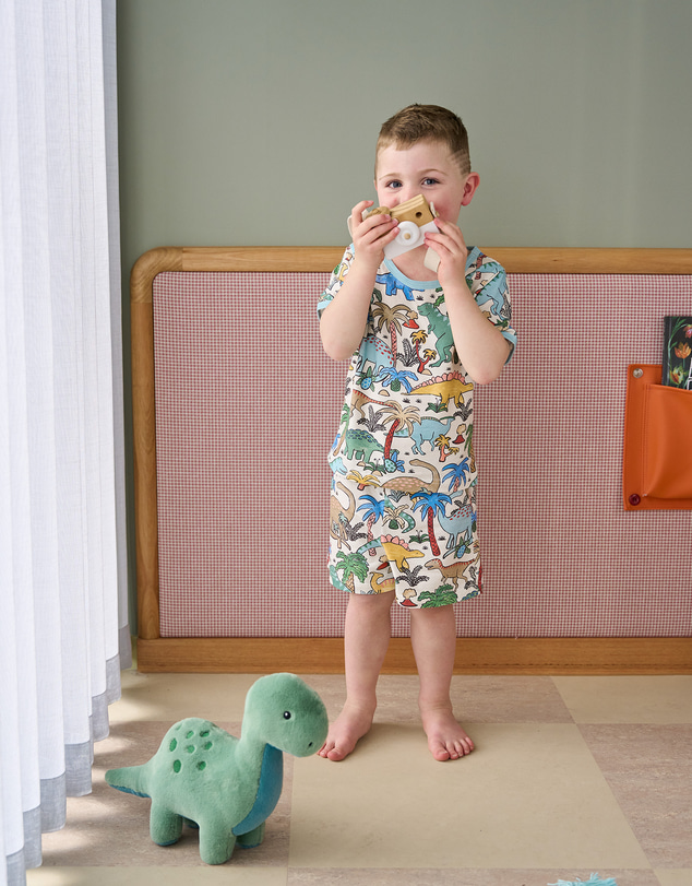 Linen House Kids - Bruce Brontosaurus Novelty Cushion