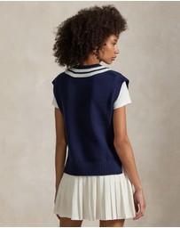 Polo Ralph Lauren - Cotton-Blend Cricket Sweater Vest