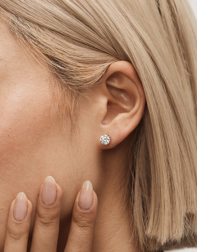 MIMCO - Dia-mim 1 Carat Stud Earrings