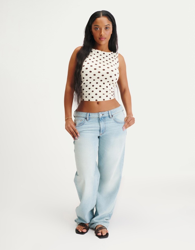 Cotton On - Curvy Low Rise Straight Jeans