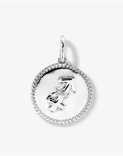 Michael Hill - Diamond Accent Sagittarius Zodiac Pendant in Sterling Silver