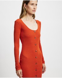 Nanushka - Nareh Open Neck Full Length Cardigan