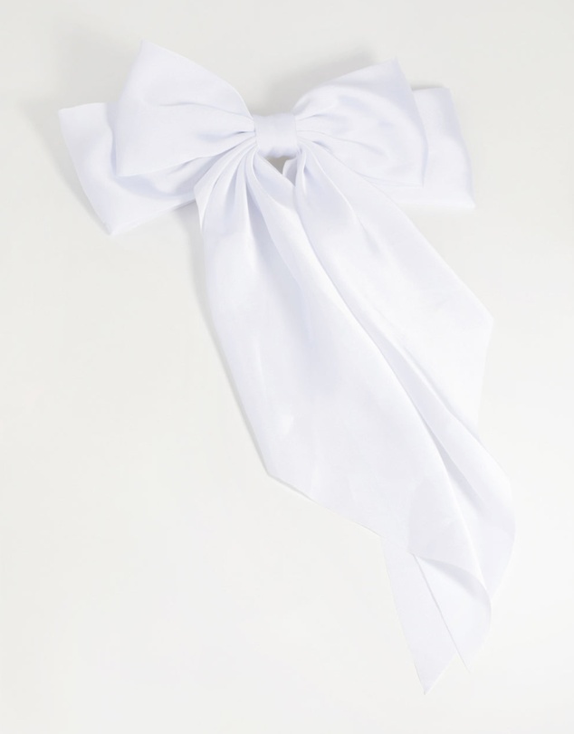 Lovisa - White Bow Clip