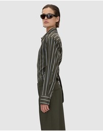 CAMILLA AND MARC - Tarn Fitted Stripe Shirt