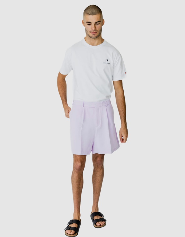 Justin Cassin - Robbie Loose Cropped Shorts