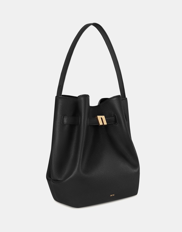 JW PEI - Clara Lock Accent Bucket Shoulder Bag