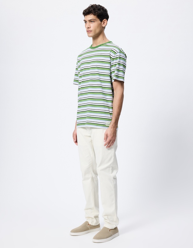 Scotch & Soda - Relaxed Fit Yarn-Dyed T-Shirt