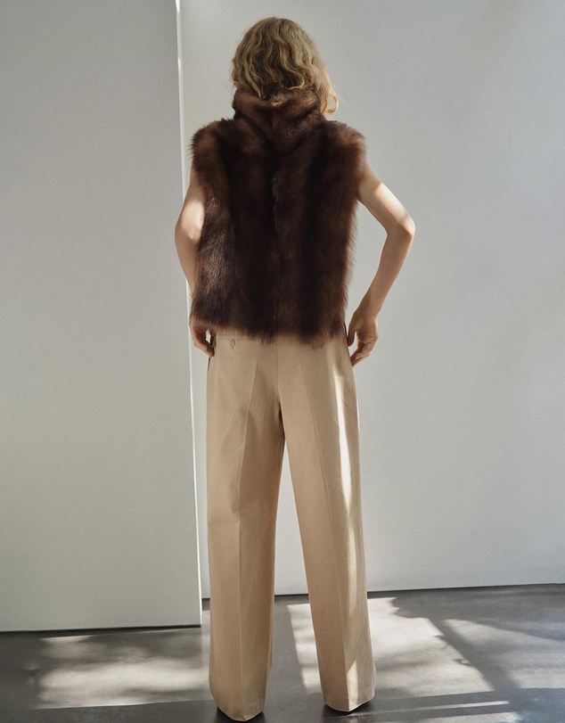 M.N.G - Straight-Leg Pleated Denim Trousers