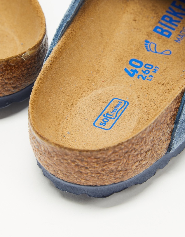 Birkenstock - Boston Soft Footbed Regular Suede Leather Clogs - Unisex