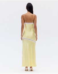 Third Form - Sevin Lace Trim Slip Dress