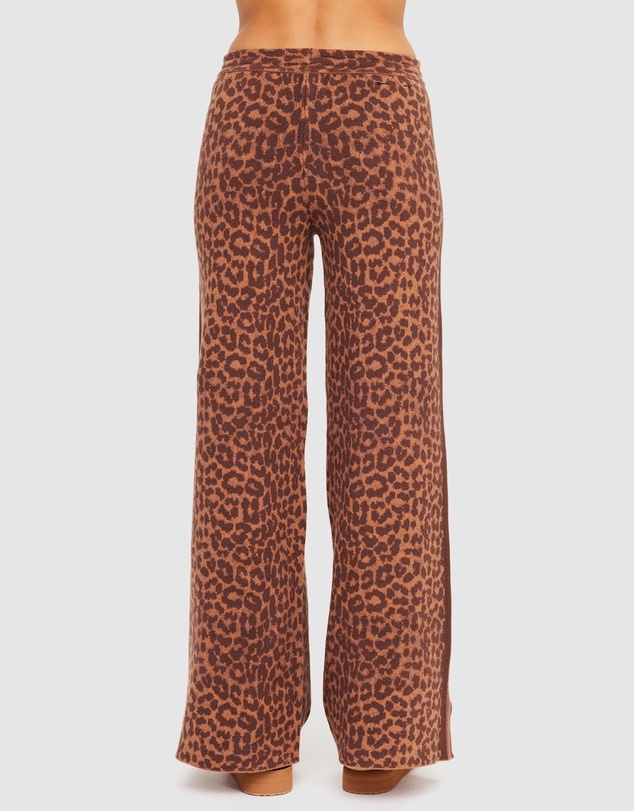 The Upside - Malawi Leopard Freya Knit Pants