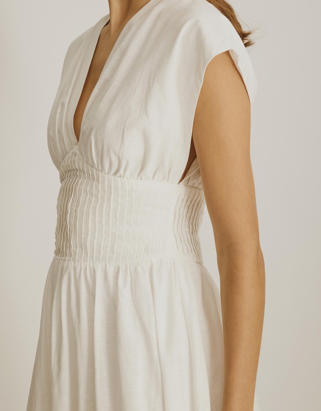 Atmos&Here - Zara Waisted Midi Dress