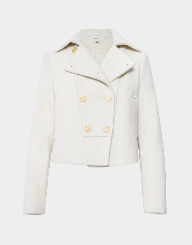 Forcast - Scout Cropped Wool Coat